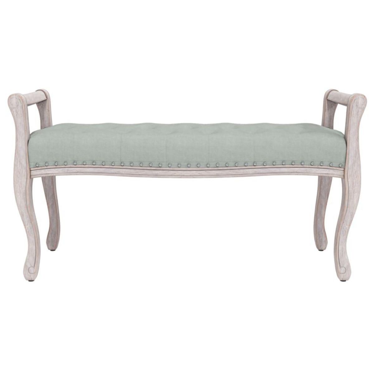 VIDAXL Banc Gris clair 110x45x60 cm Velours