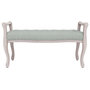 Voir la diapositive 3 : VIDAXL Banc Gris clair 110x45x60 cm Velours