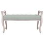 Voir la diapositive 3 : VIDAXL Banc Gris clair 110x45x60 cm Velours