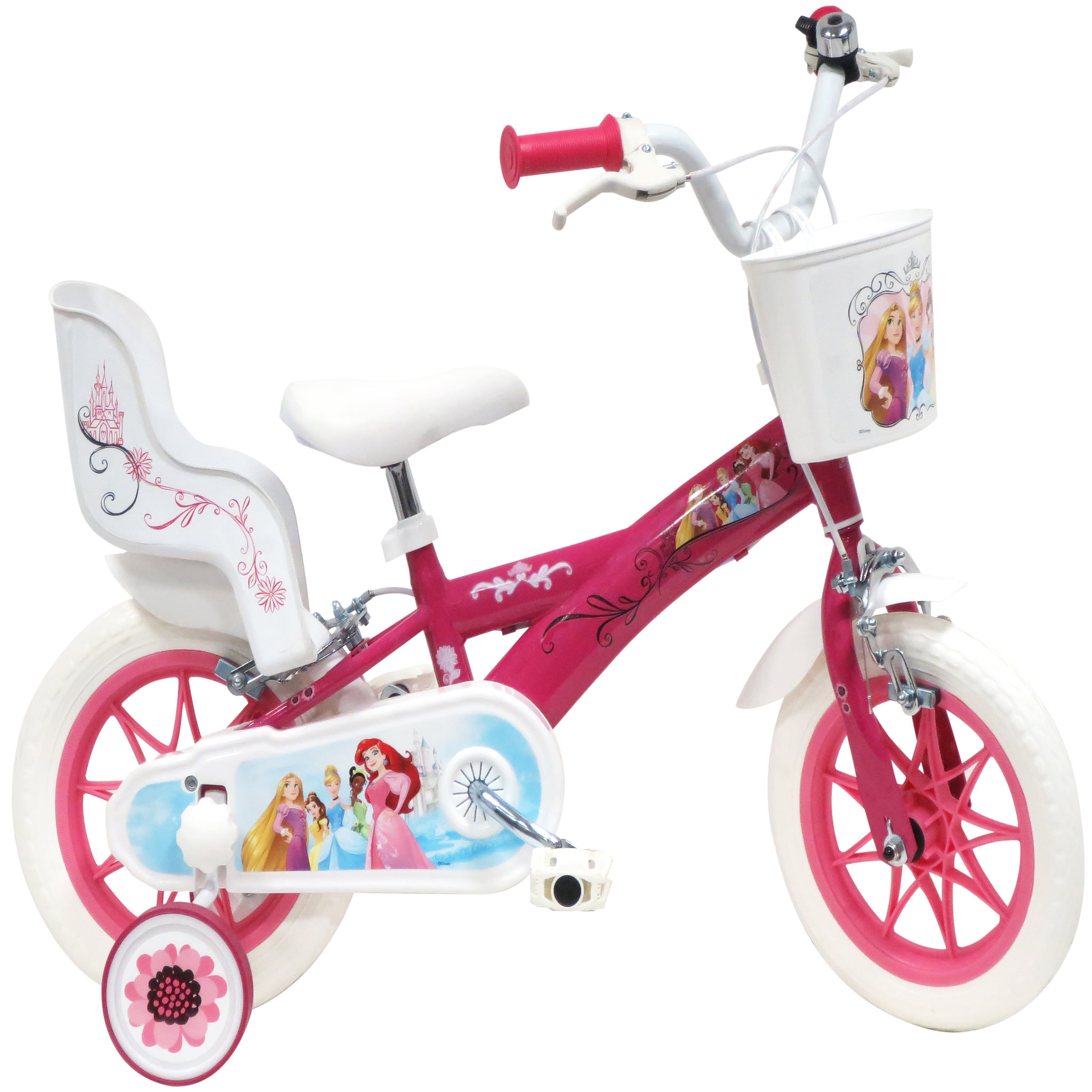 Voir la diapositive 1 : PRINCESS DISNEY Vélo 12 pouces - Princess Disney