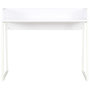 Voir la diapositive 2 : VIDAXL Bureau Blanc 90x60x88 cm