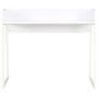 Voir la diapositive 2 : VIDAXL Bureau Blanc 90x60x88 cm