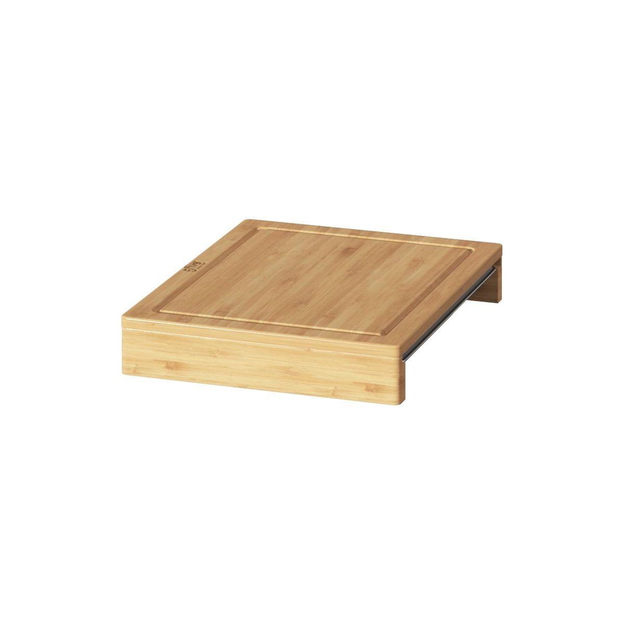 Voir la diapositive 3 : FIVE Planche à découper à découper 35x28 cm bambou avec bac réc