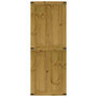 Voir la diapositive 3 : VIDAXL Porte de grange CORONA 80x210 cm bois massif de pin