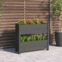 Voir la diapositive 1 : VIDAXL Jardiniere Gris 77x25x66 cm Bois massif de pin