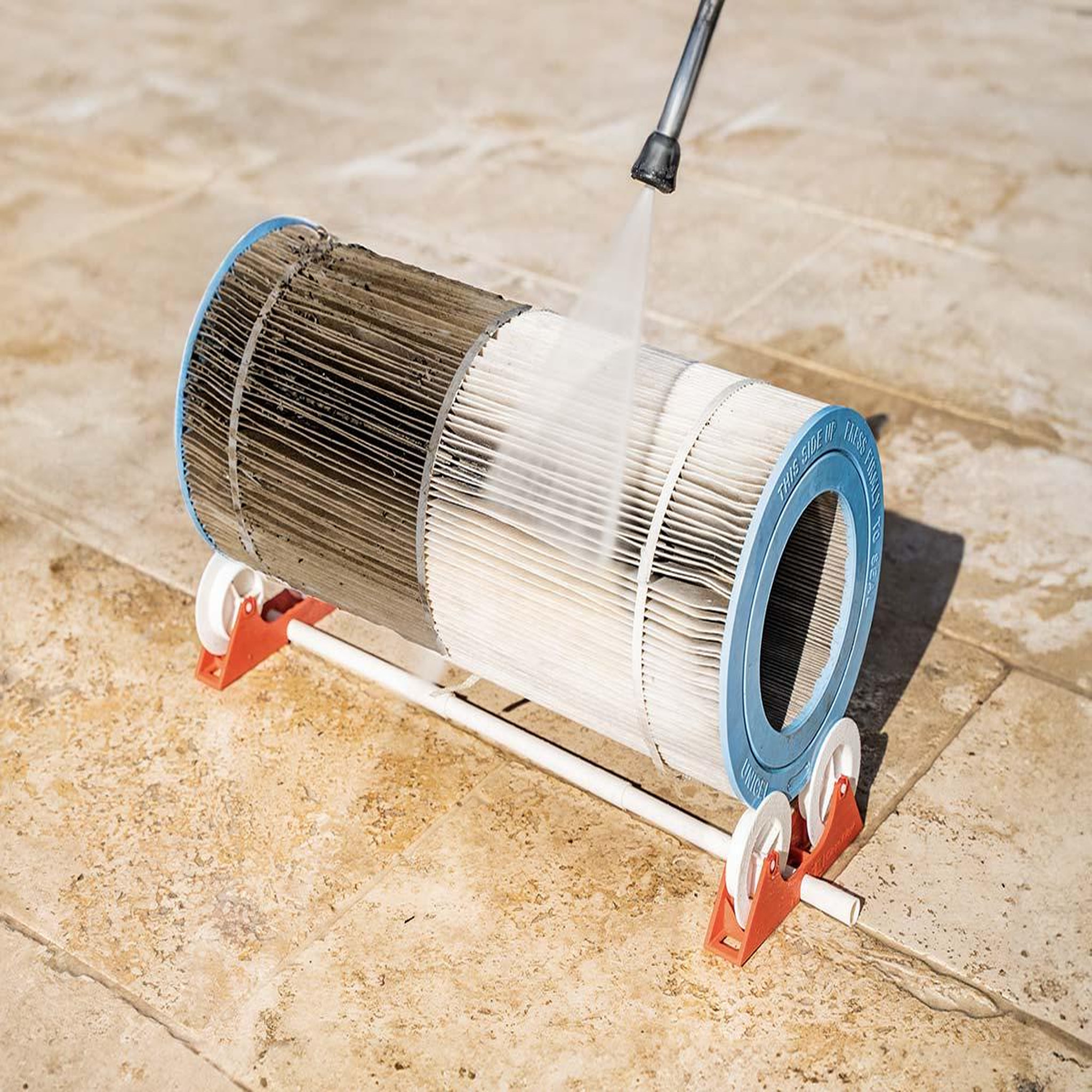 JARDIDECO Support de nettoyage pour cartouches de filtration Spin Filter - Nodipool