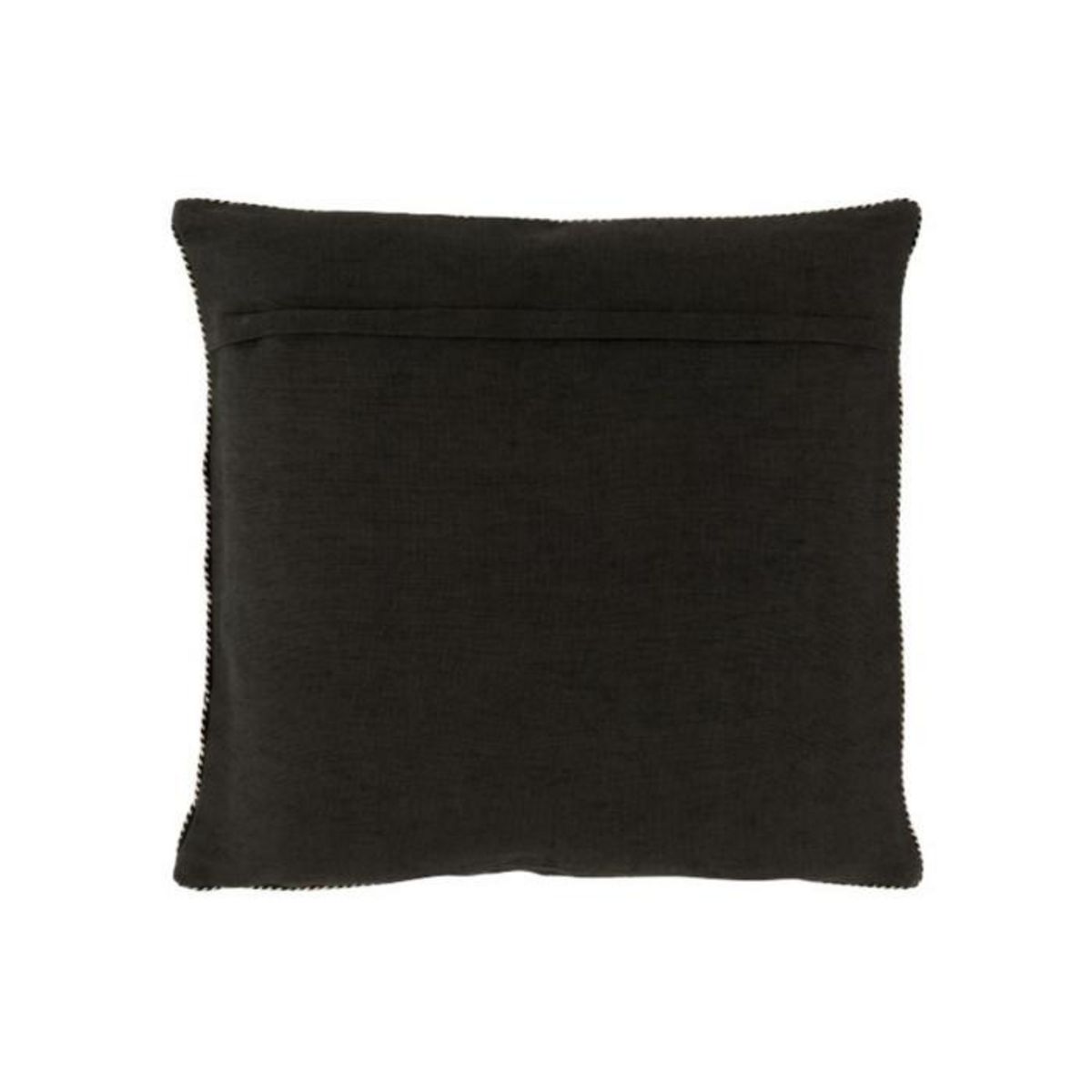 Paris Prix Coussin Carré Déco  Miroir  45x45cm Noir