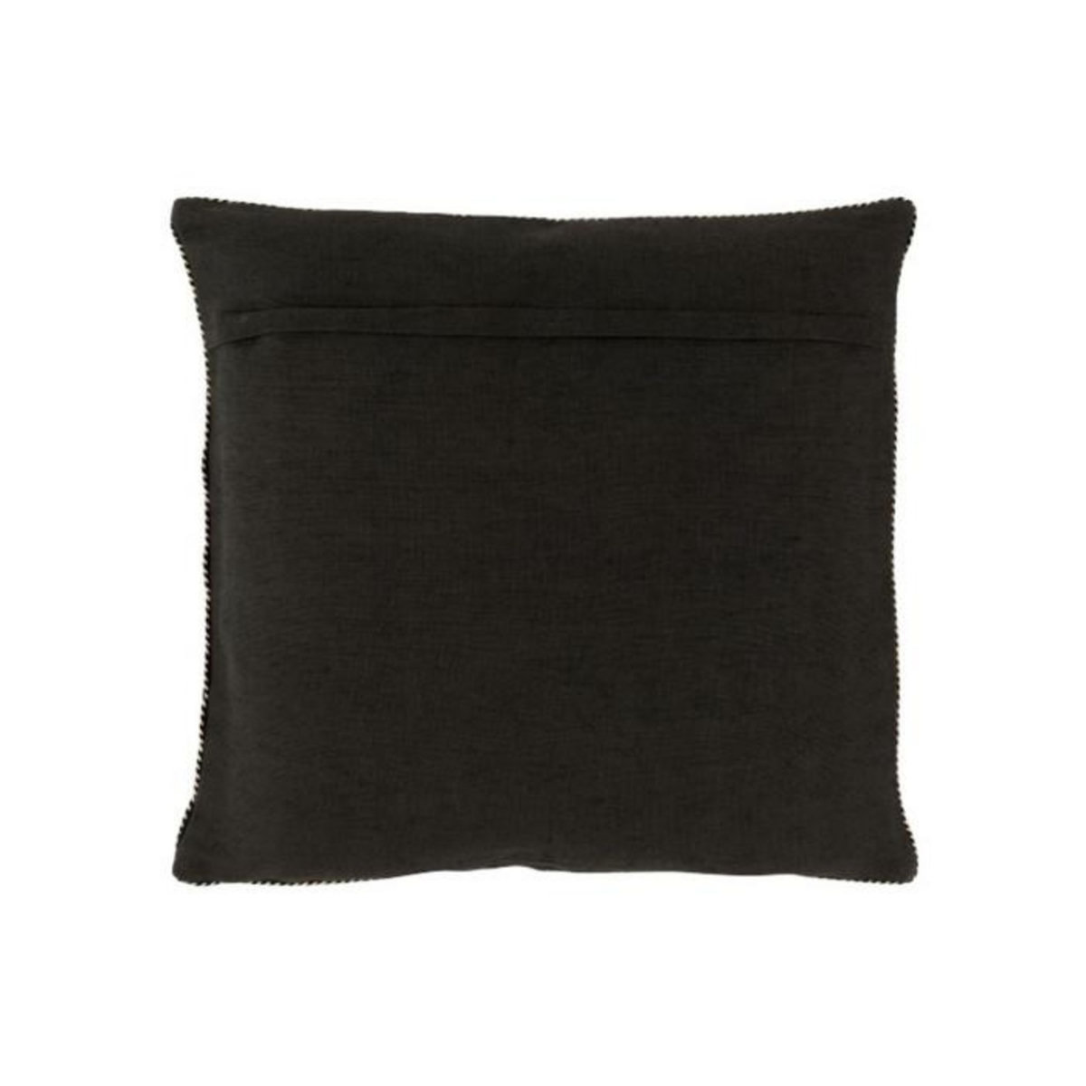 Paris Prix Coussin Carré Déco  Miroir  45x45cm Noir