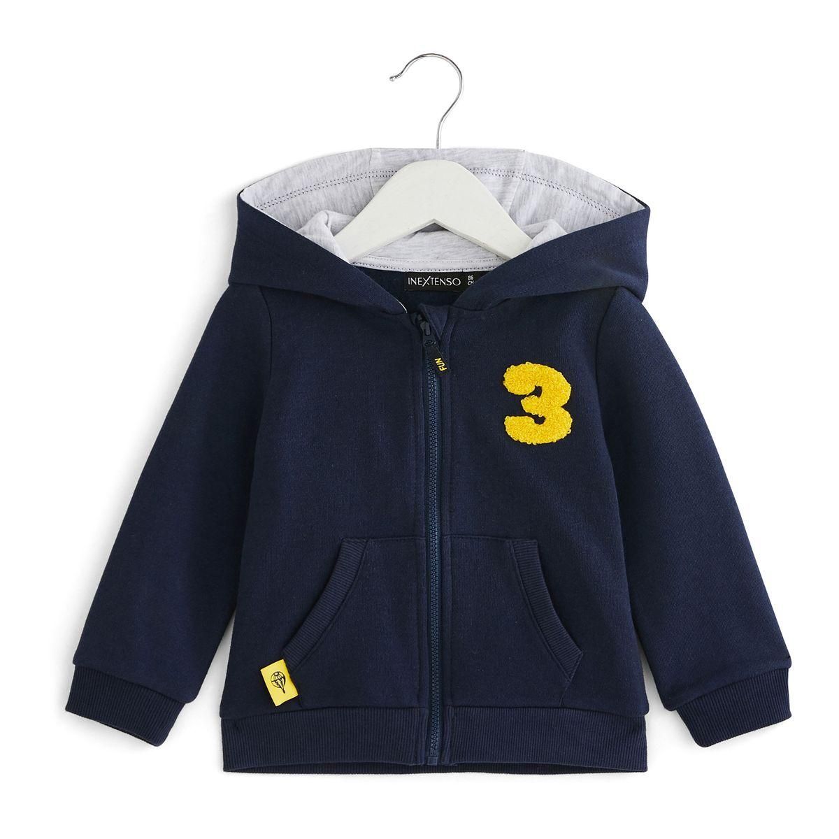 IN EXTENSO Sweat zippé bébé garçon