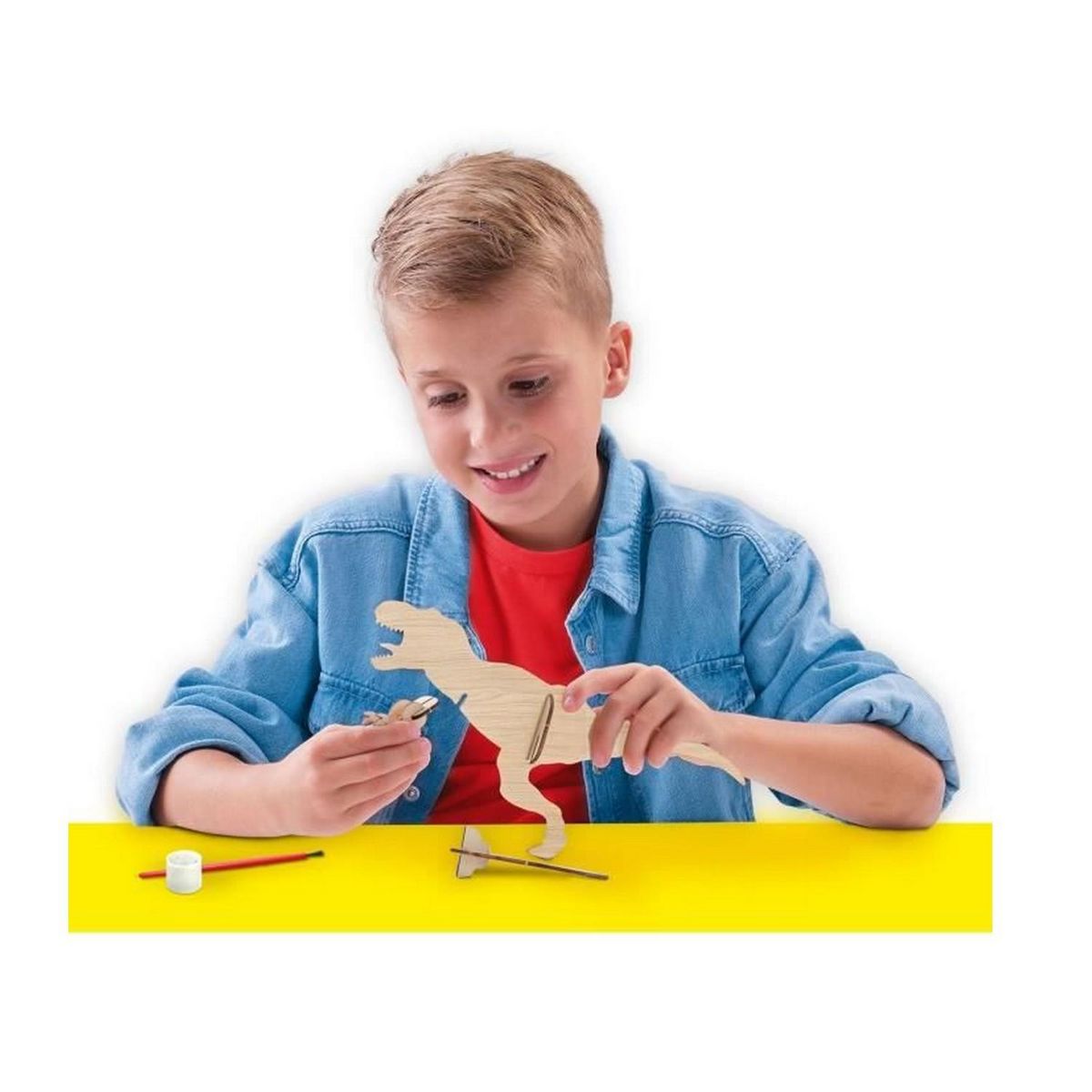 SES Creative Crayons souffleurs Blow airbrush pens : Dinosaure