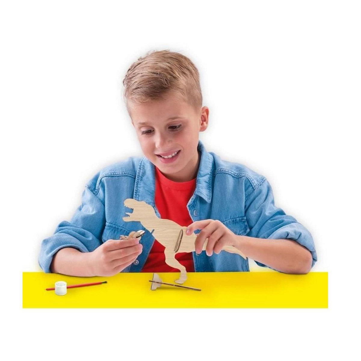 SES Creative Crayons souffleurs Blow airbrush pens : Dinosaure