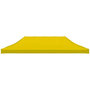 Voir la diapositive 3 : VIDAXL Toit de tente de reception 6x3 m Jaune 270 g/m^2