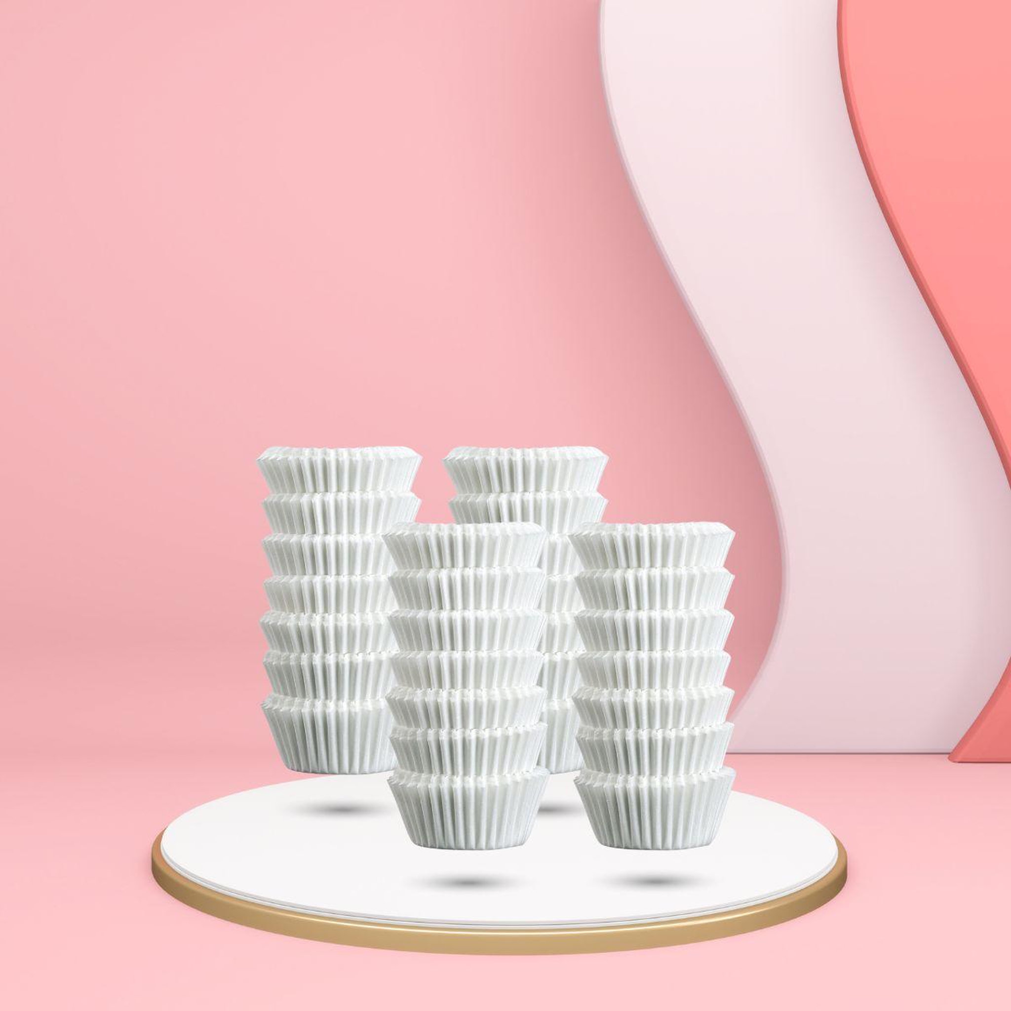 Voir la diapositive 4 : ZENKER Lot de 480 mini moules à muffins en papier 3 cm zenker smart pastry