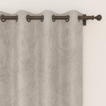 SOLEIL D'OCRE Rideau occultant à oeillets EMILIEN, par Soleil d'Ocre. Coloris disponibles : Beige