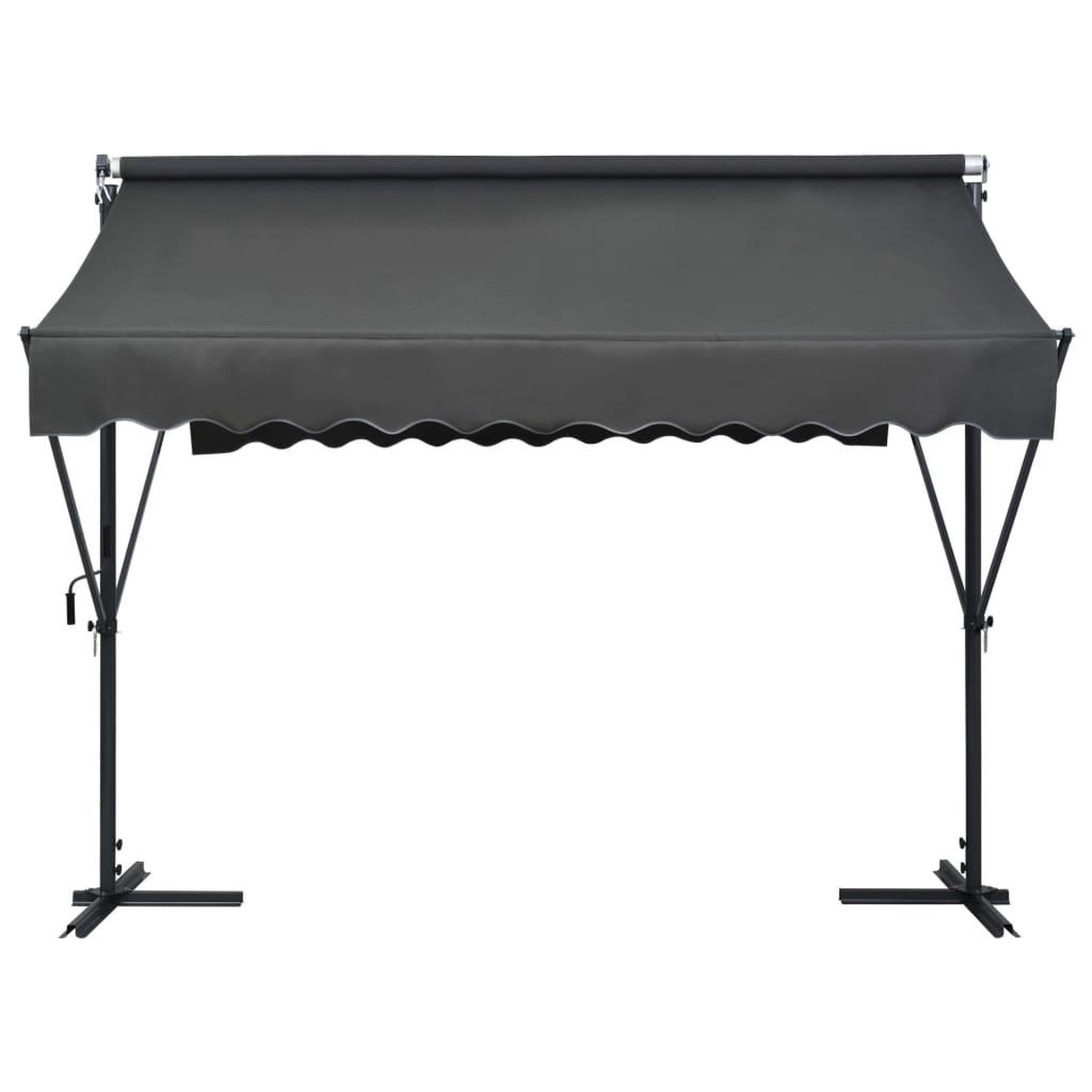 Voir la diapositive 2 : VIDAXL Auvent sur pied 300 x 300 cm Anthracite