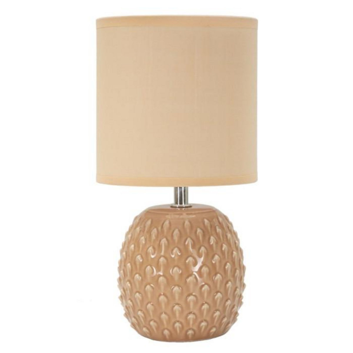 Paris Prix Lampe à Poser en Céramique  Pontus  27cm Pêche