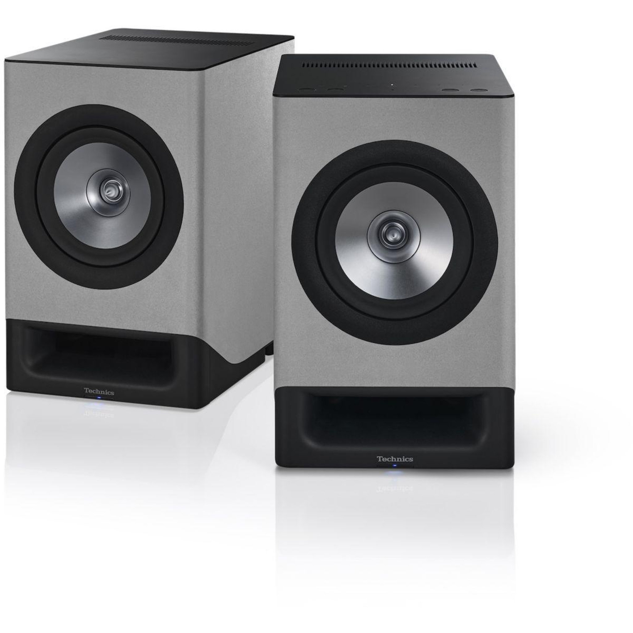 Voir la diapositive 1 : TECHNICS Enceinte bibliothèque active SC-CX700E-H