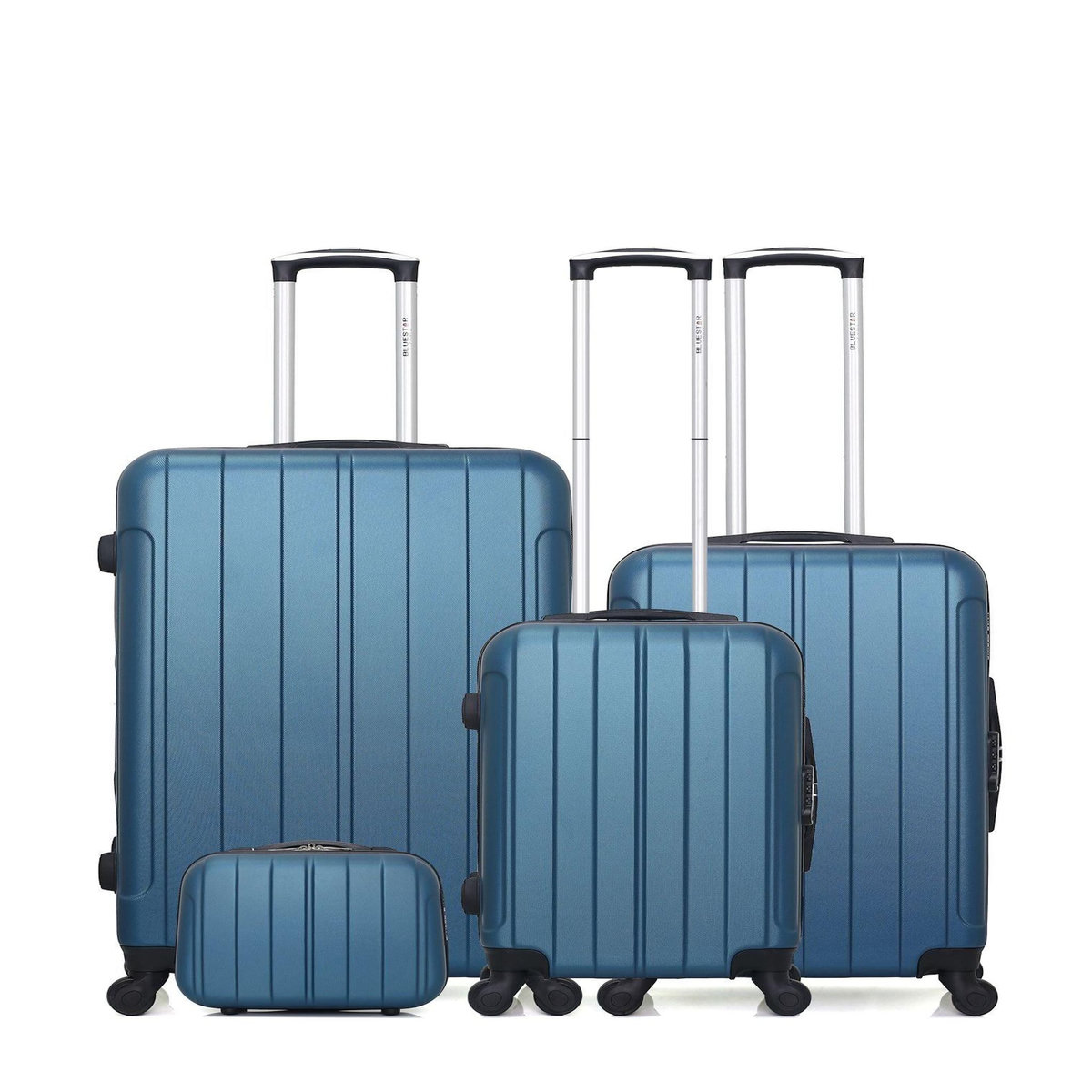 BLUESTAR BLUESTAR - Set de 4 Valises NAPOLI-C 75 cm 4 Roues
