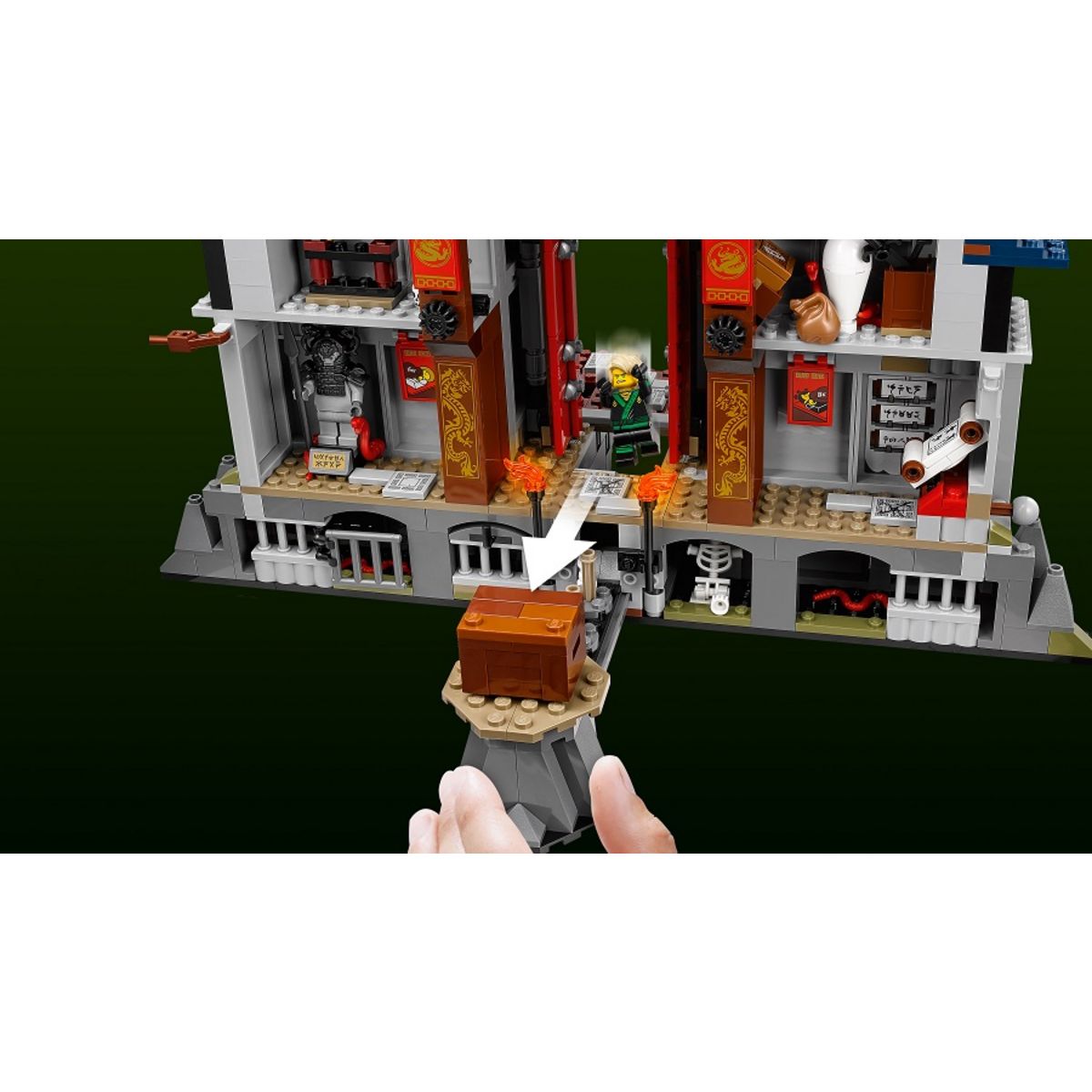 LEGO 70617 Ninjago - Le temple de l'arme ultime suprême