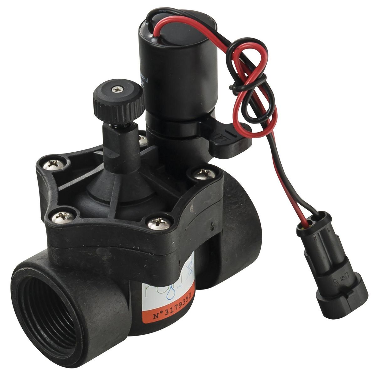 RAIN Programmateur d'arrosage étanche 9v avec électrovanne PRO