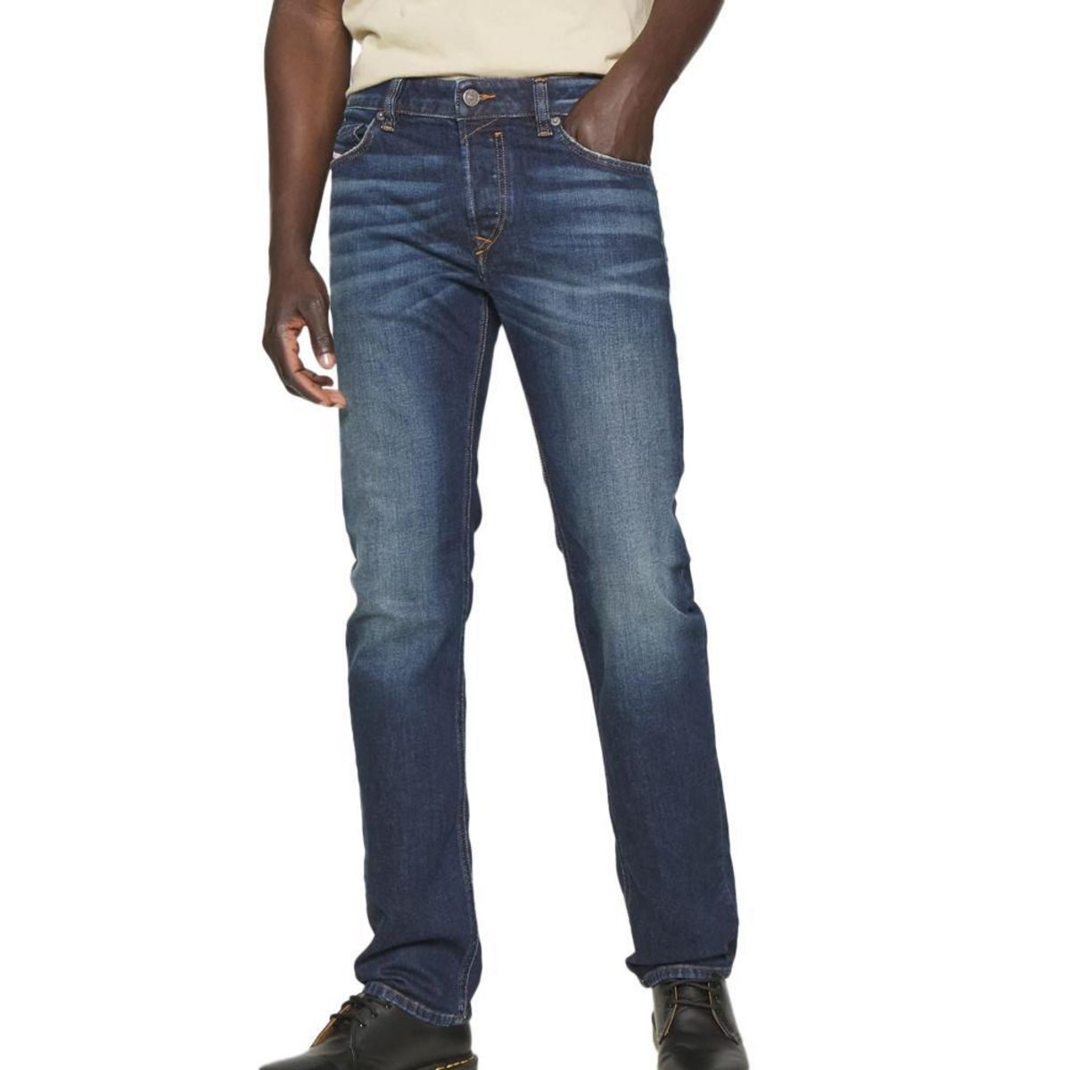 DIESEL Jean Straight  Foncé Homme Diesel Safado