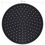 Voir la diapositive 6 : VIDAXL Pomme de douche pluie Acier inoxydable 30 cm Ronde Noir