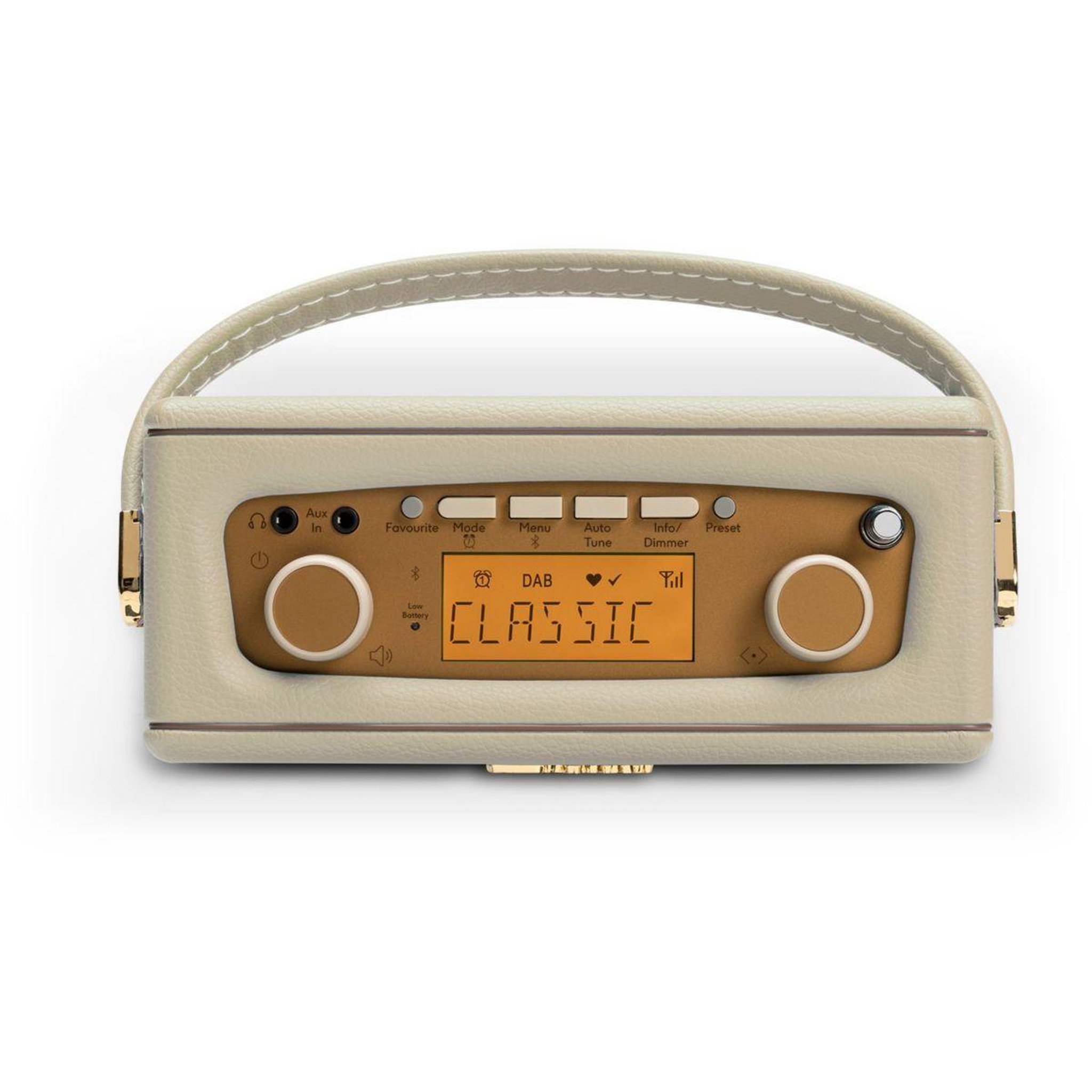 Voir la diapositive 4 : ROBERTS Radio DAB REVIVAL UNO BT CREME