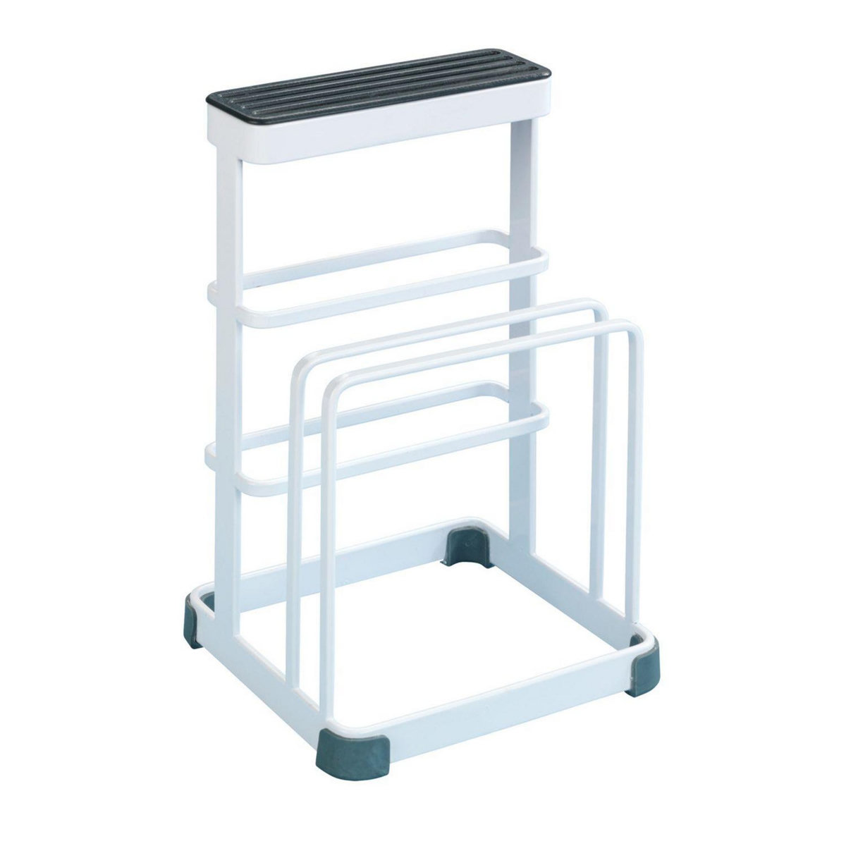 Wenko Porte-couteaux et planche en métal Ulgo - Blanc