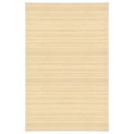 VIDAXL Tapis en bambou 100x160 cm Naturel