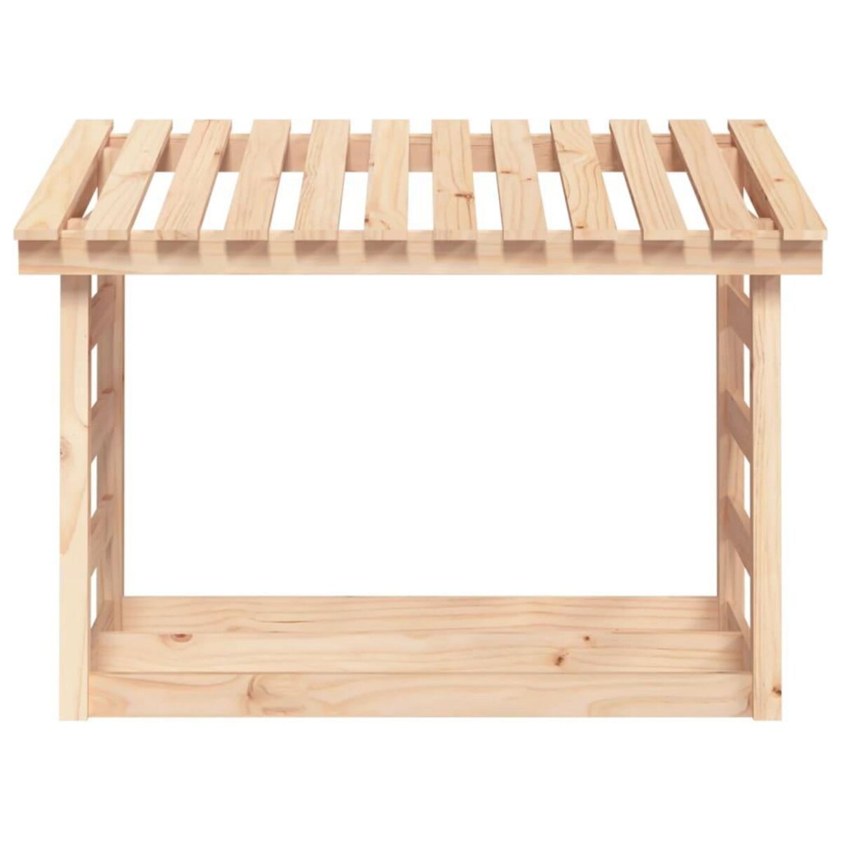 VIDAXL Support pour bois de chauffage 108x64,5x78 cm Bois de pin