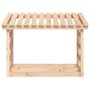 Voir la diapositive 5 : VIDAXL Support pour bois de chauffage 108x64,5x78 cm Bois de pin
