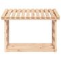 Voir la diapositive 5 : VIDAXL Support pour bois de chauffage 108x64,5x78 cm Bois de pin