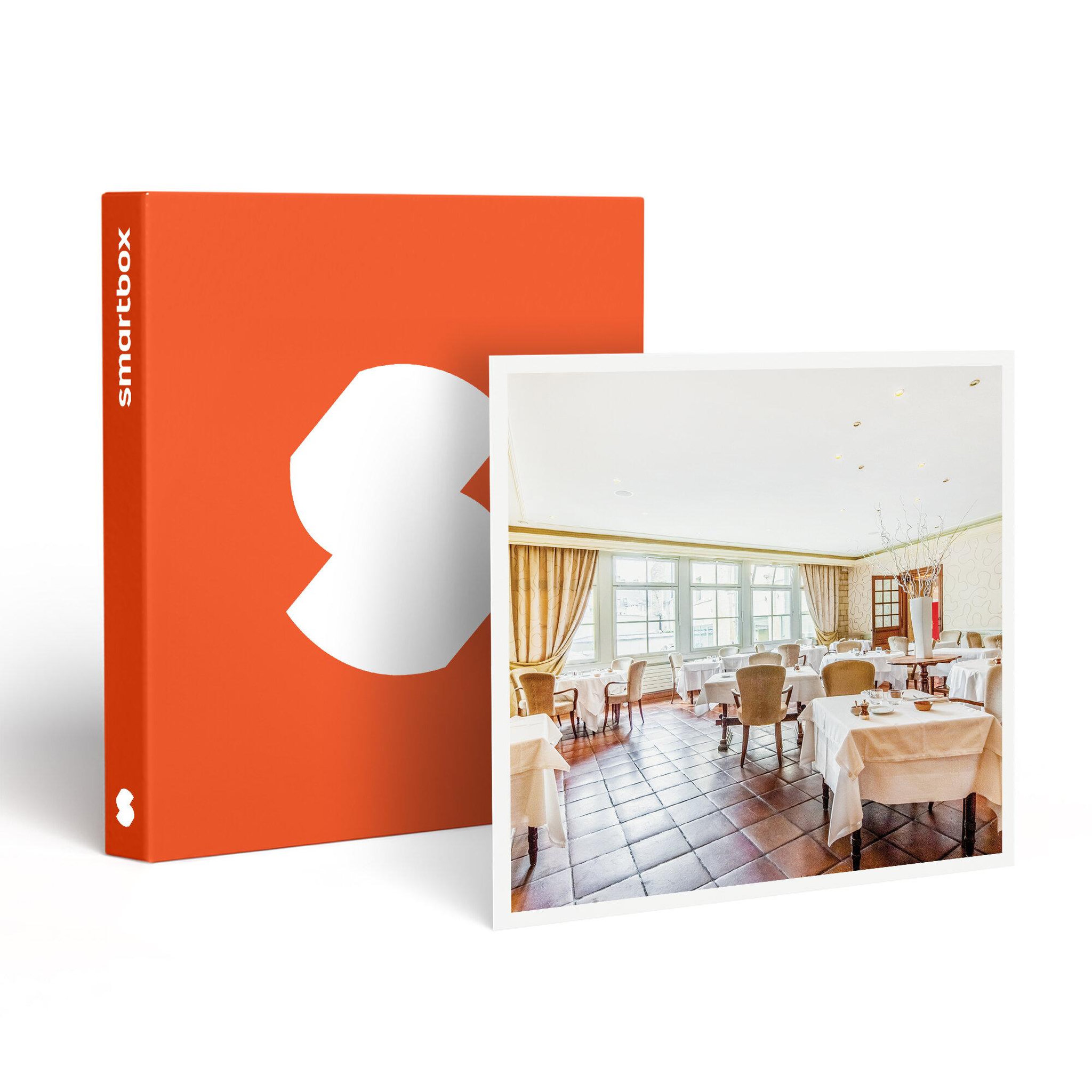 Smartbox Plaisir gourmand en duo : repas 3 plats avec apéritif et mise en bouche à caen - coffret cadeau gastronomie
