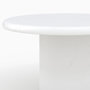 Voir la diapositive 6 : Rendez vous déco Table basse ronde en béton blanc cassé-Lulli