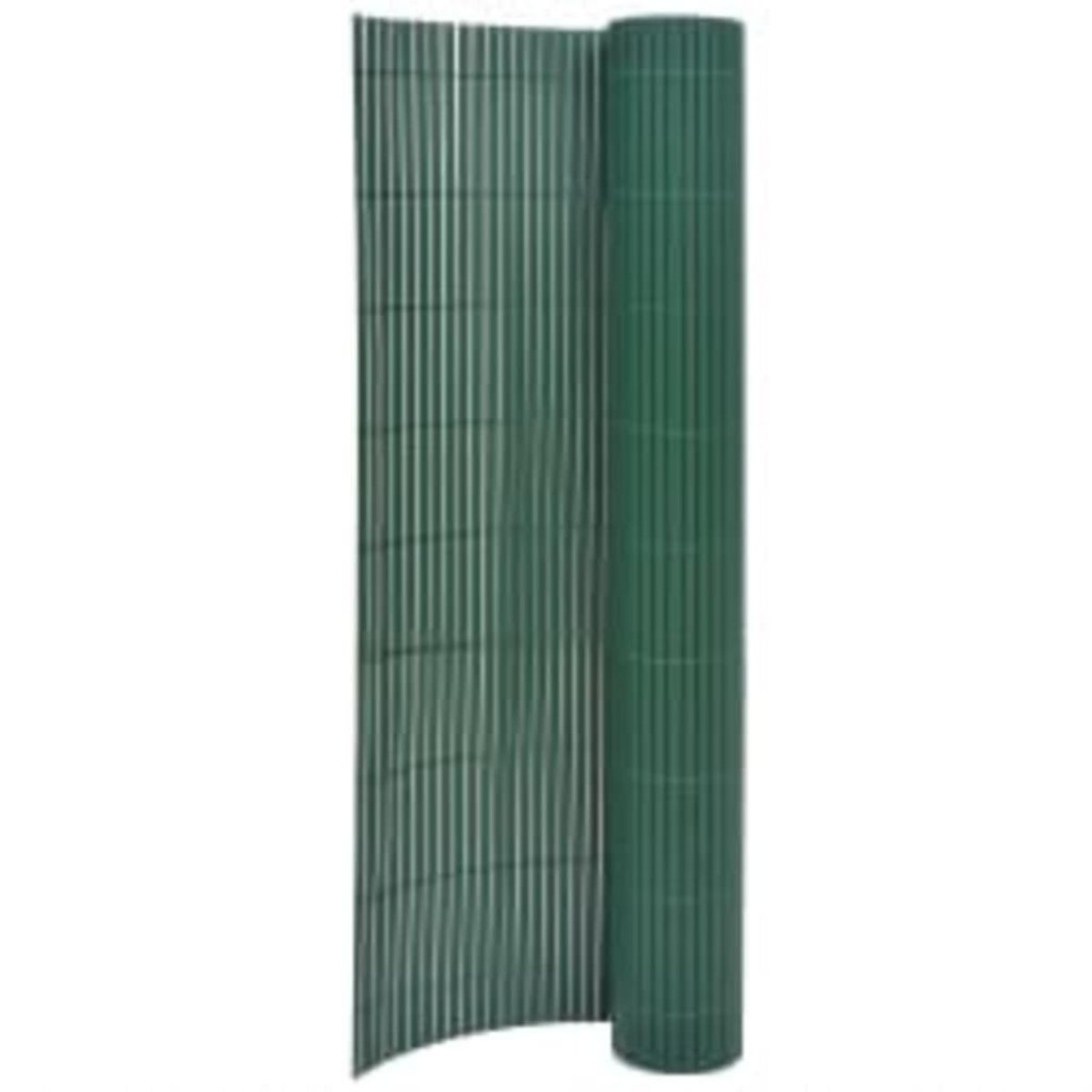VIDAXL Cloture de jardin double face 110x300 cm Vert