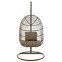 Voir la diapositive 2 : Paris Prix Fauteuil Suspendu Design Corde  Egga  203cm Marron