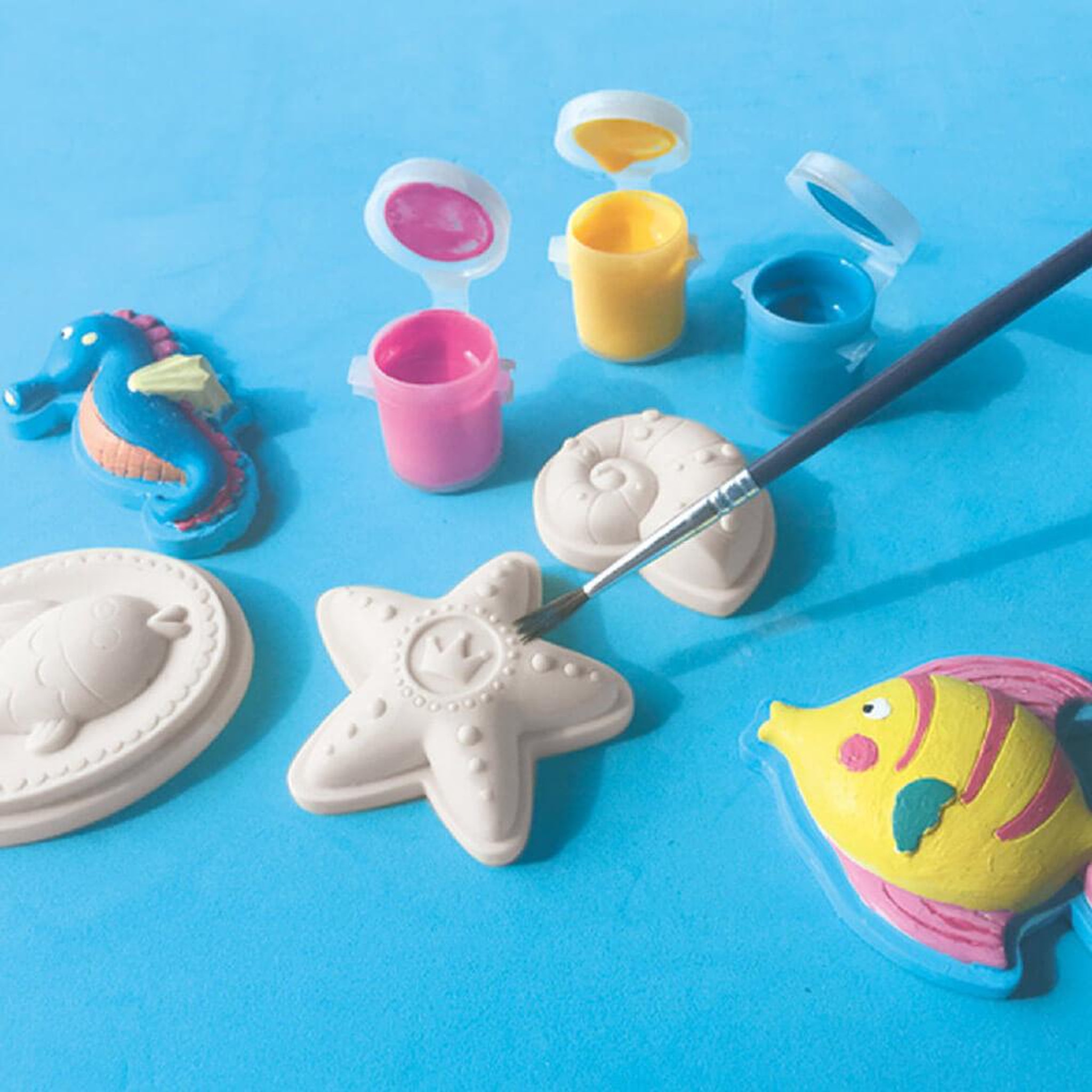 Voir la diapositive 5 : SES Creative Moulage et peinture - Créatures de l'océan