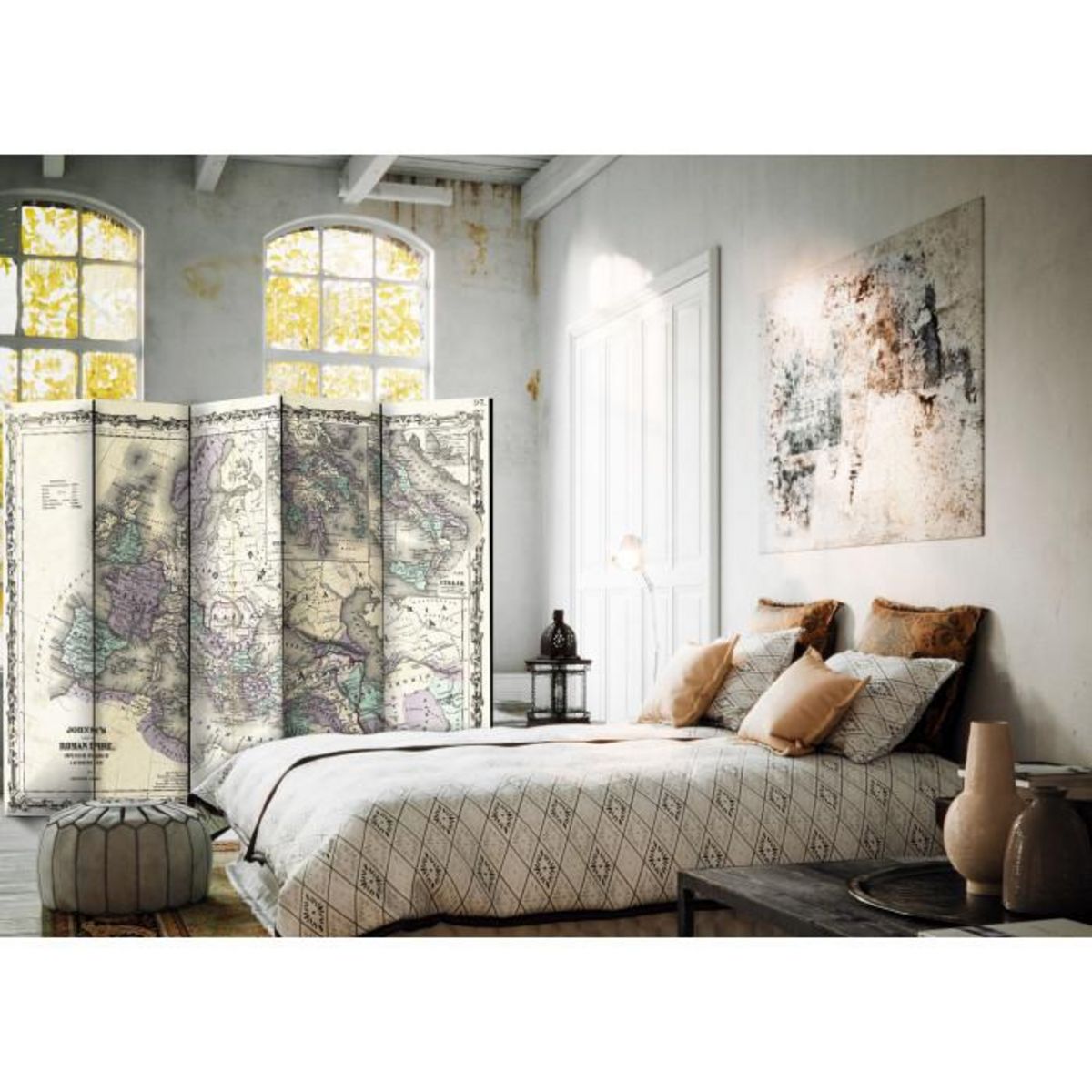 Paris Prix Paravent 5 Volets  Johnson's Roman Empire  172x225cm