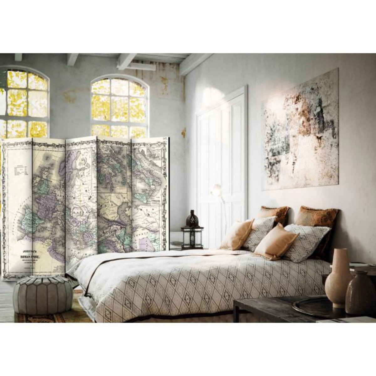 Paris Prix Paravent 5 Volets  Johnson's Roman Empire  172x225cm