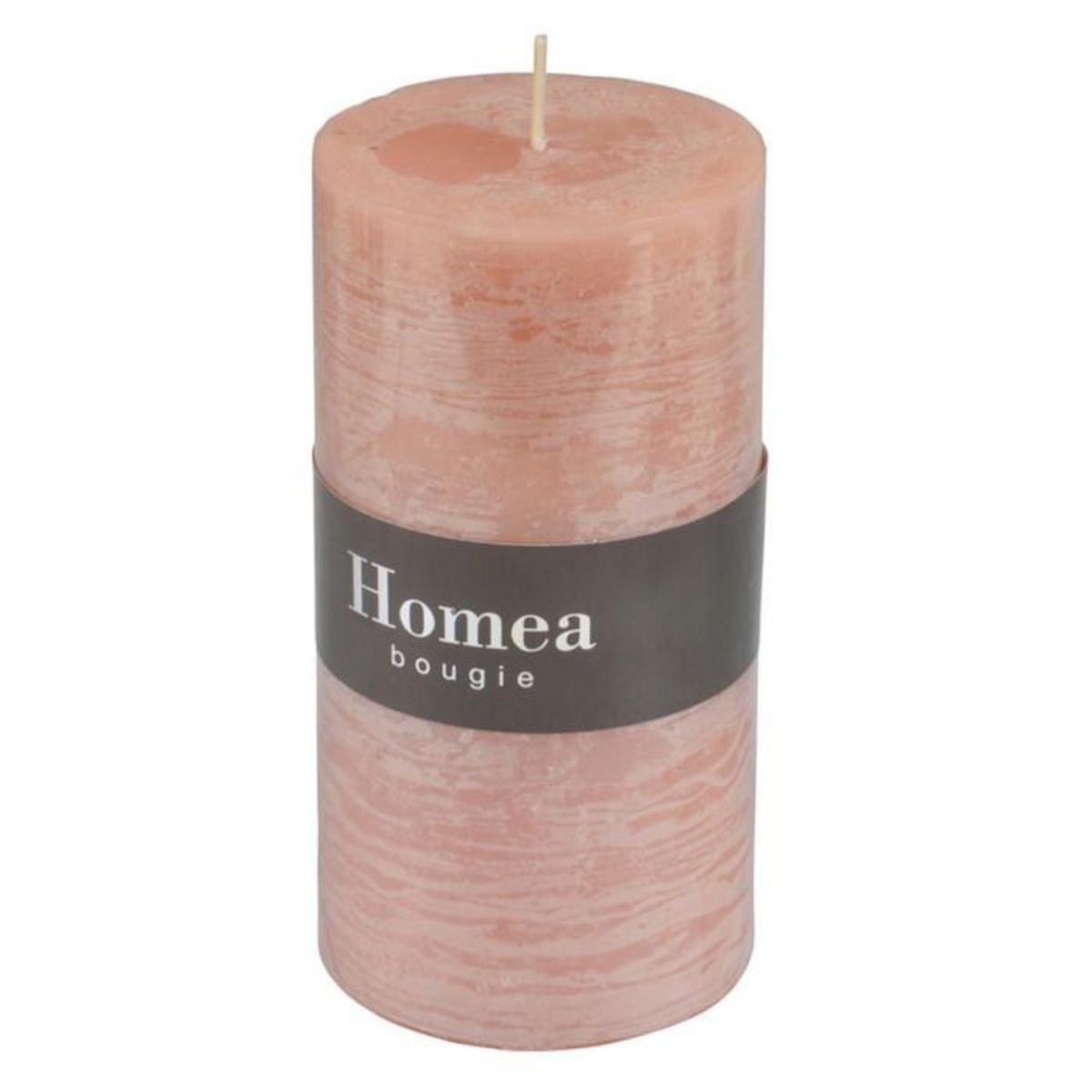 Paris Prix Bougie Pilier Déco  Rustique  13cm Rose Poudré