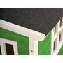 Voir la diapositive 5 : EXIT TOYS Maisonnette en bois pour enfants Loft 100 Vert - Exit Toys