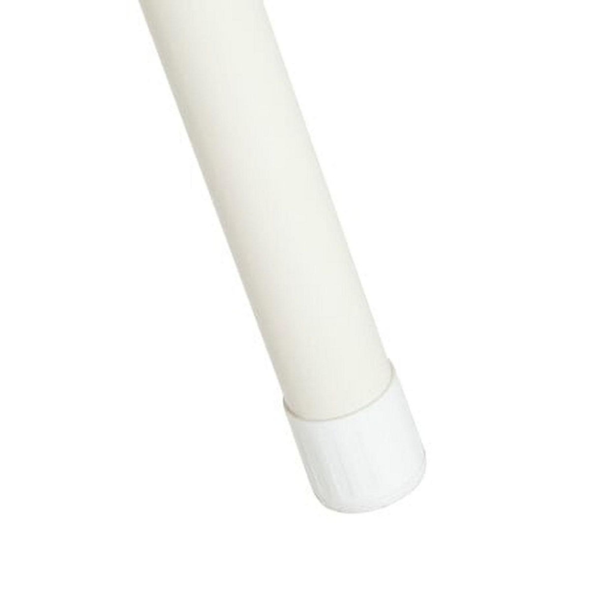 FIVE Lot de 2 tabourets d'appoint en métal et tissu chiné FLEXY