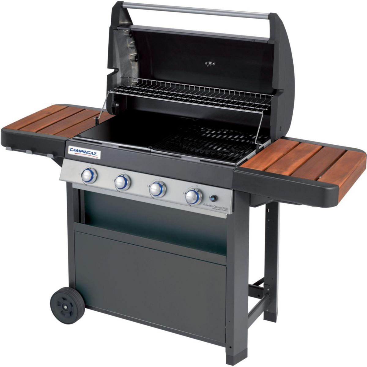 CAMPINGAZ Barbecue gaz 4 SERIES WLD IT noir 4 brûleurs sur chariot, 78x45 cm