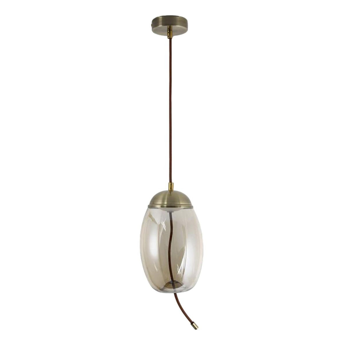 Paris Prix Suspension en Verre Led  Dalio  29cm Transparent