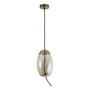 Voir la diapositive 1 : Paris Prix Suspension en Verre Led  Dalio  29cm Transparent