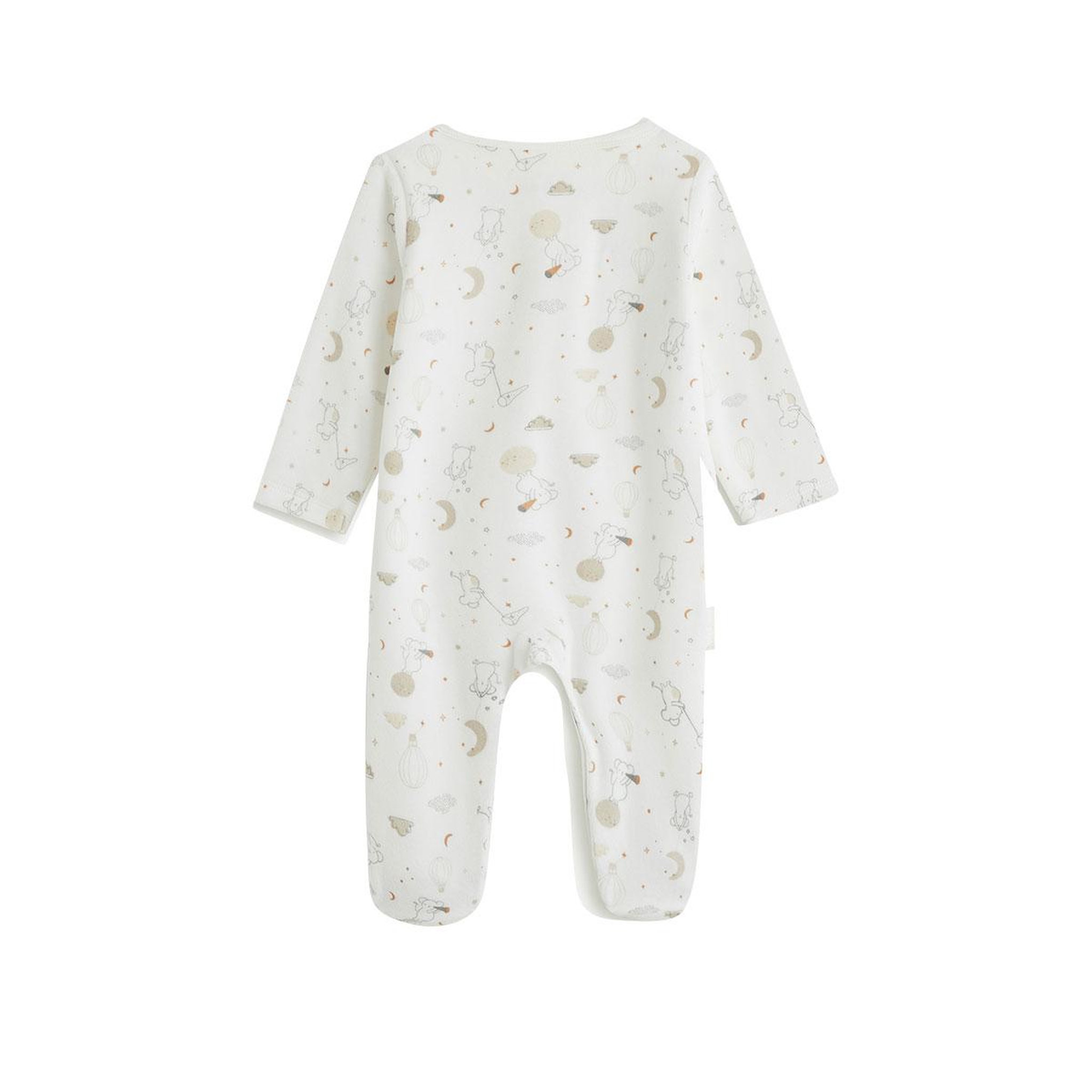 Voir la diapositive 2 : Petit Béguin Pyjama bébé en velours eliah