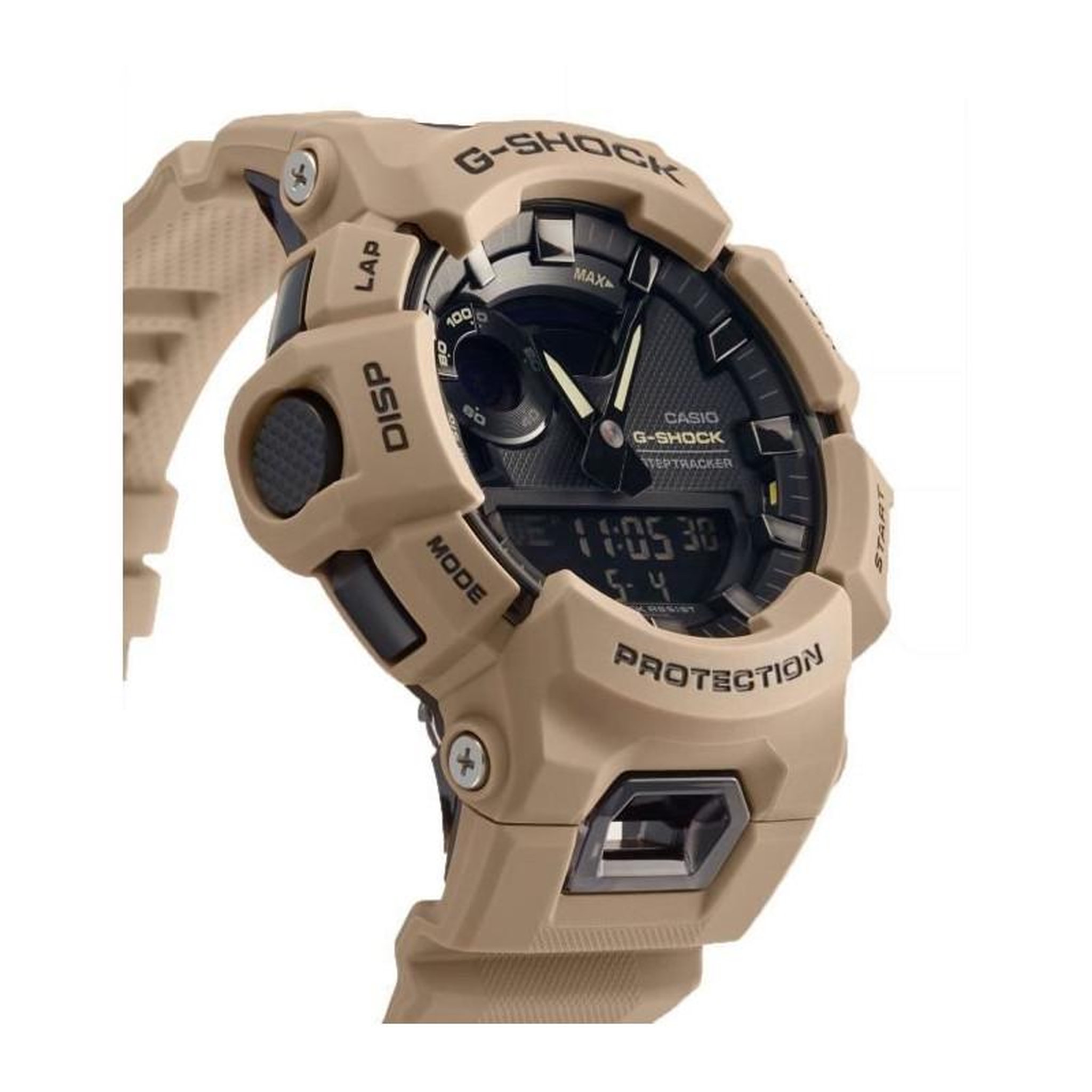 Voir la diapositive 4 : CASIO Montre - CASIO - G-Shock - Beige et Noir résine