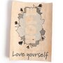 Graine créative Kit de broderie sur vêtement self love