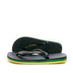 HAVAIANAS Tongs Noir Homme Havaianas Brasil Layers. Coloris disponibles : Noir
