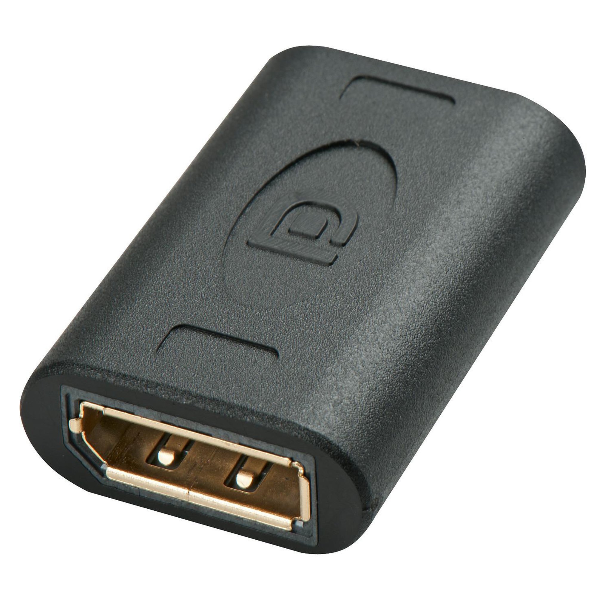 LINDY Lindy 41020 changeur de genre de câble DisplayPort Noir